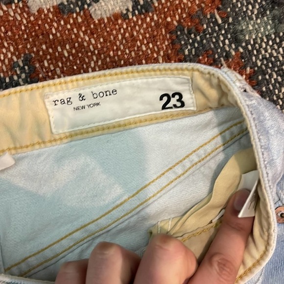 Rag & Bone MAYA HIGH-RISE ANKLE STRAIGHT sz 23 - Picture 6 of 10